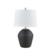 Forty West - 710281 - One Light Table Lamp - Tricia - Black