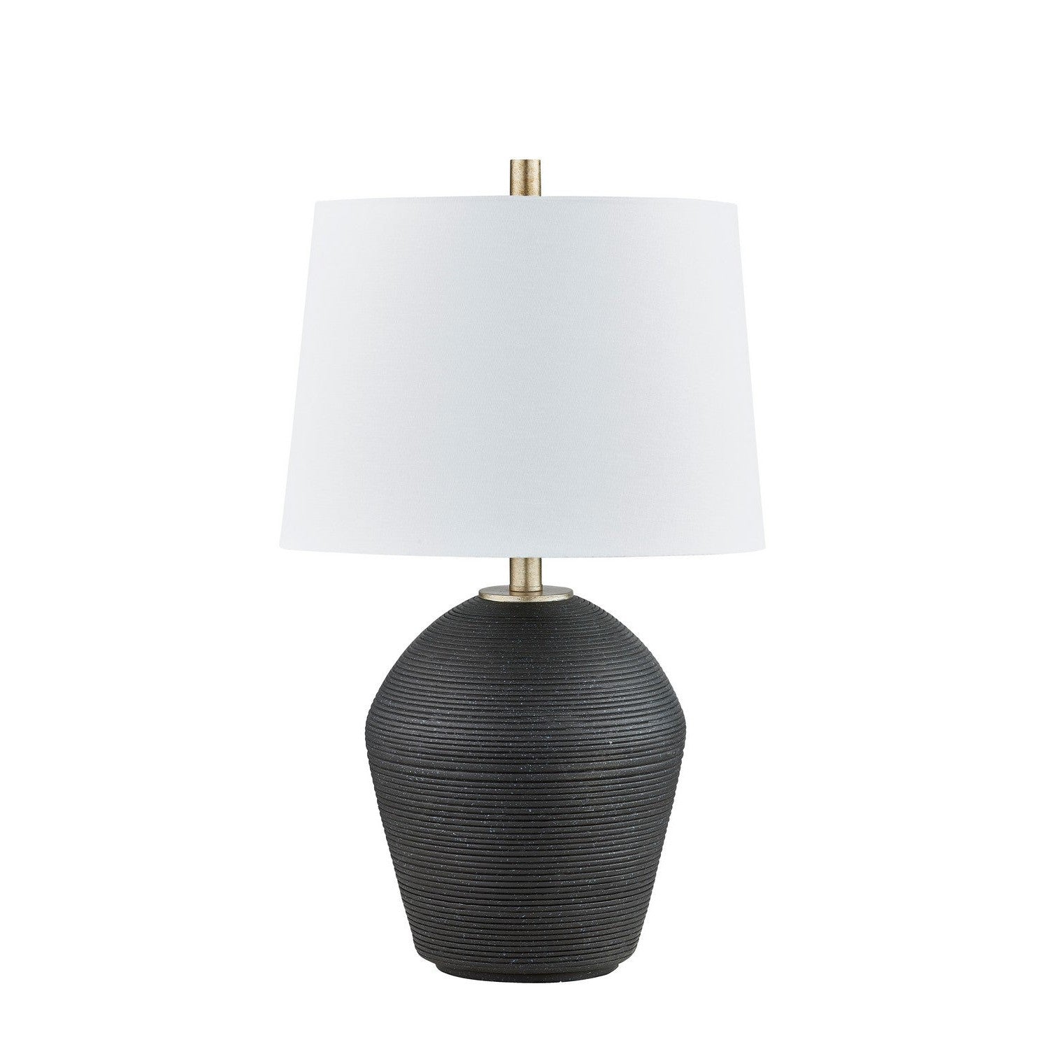 Forty West - 710281 - One Light Table Lamp - Tricia - Black