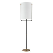 Forty West - 712019 - One Light Floor Lamp - Lennon - Black/Gold