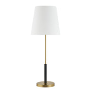 Forty West - 712024 - One Light Table Lamp - Tessa - Black/Gold