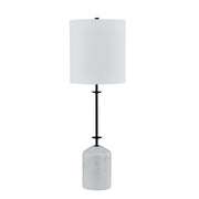 Forty West - 71300 - One Light Table Lamp - Lilly - Gray/Black