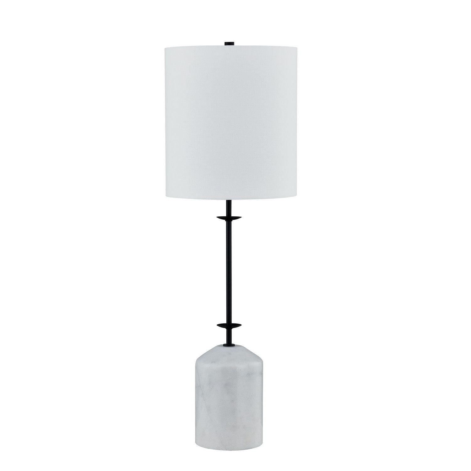 Forty West - 71300 - One Light Table Lamp - Lilly - Gray/Black