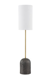 Forty West - 725107 - One Light Buffet Lamp - Charles - Gold/Black