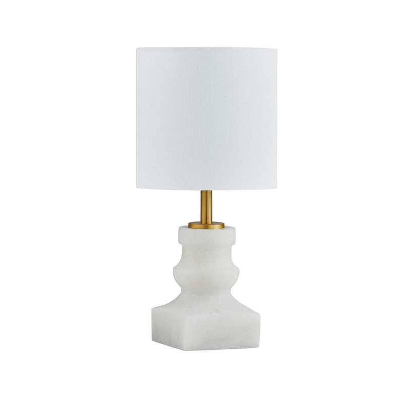 Forty West - 725113 - One Light Table Lamp - Leah - White