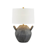 Forty West - 725124 - One Light Table Lamp - Dean - Black