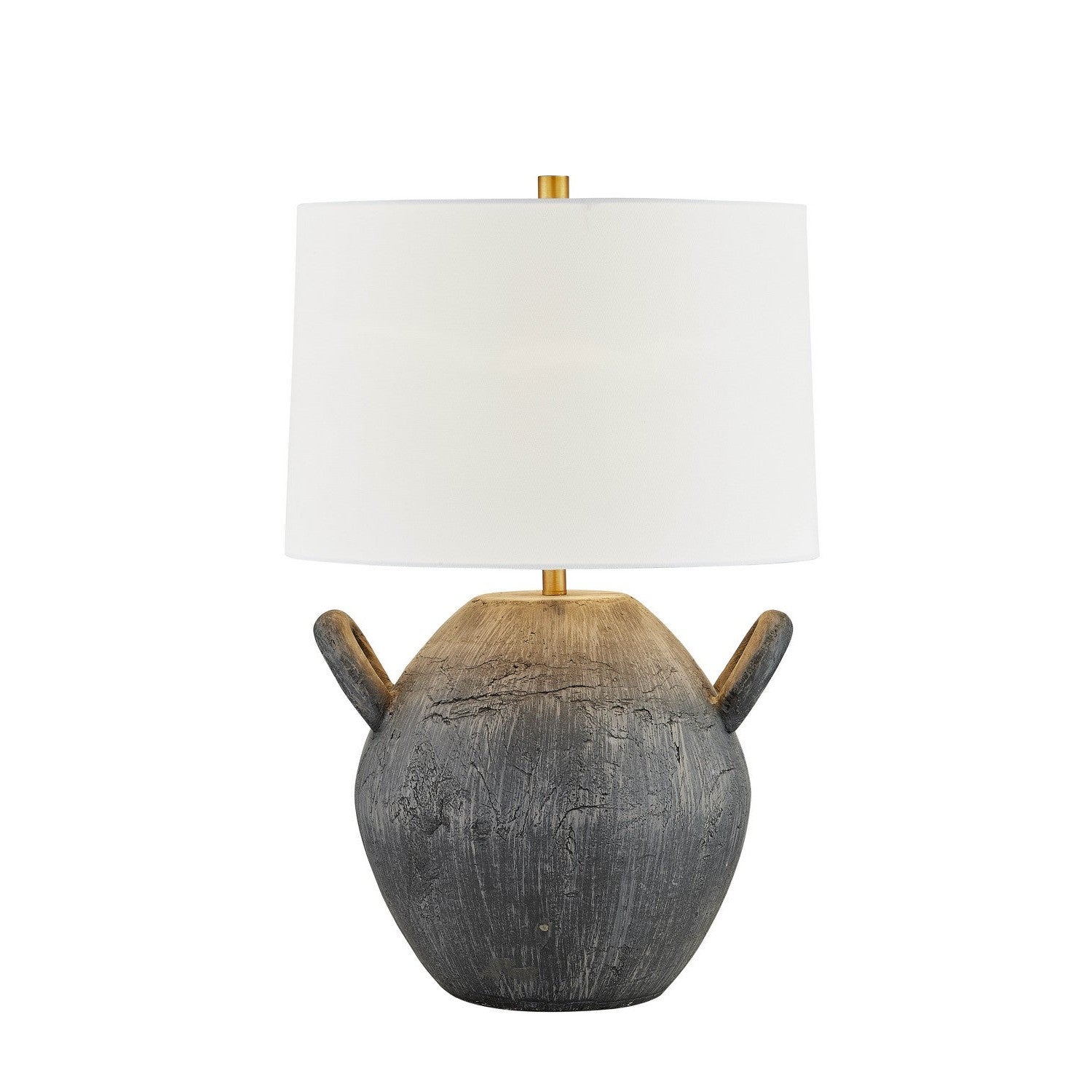 Forty West - 725124 - One Light Table Lamp - Dean - Black