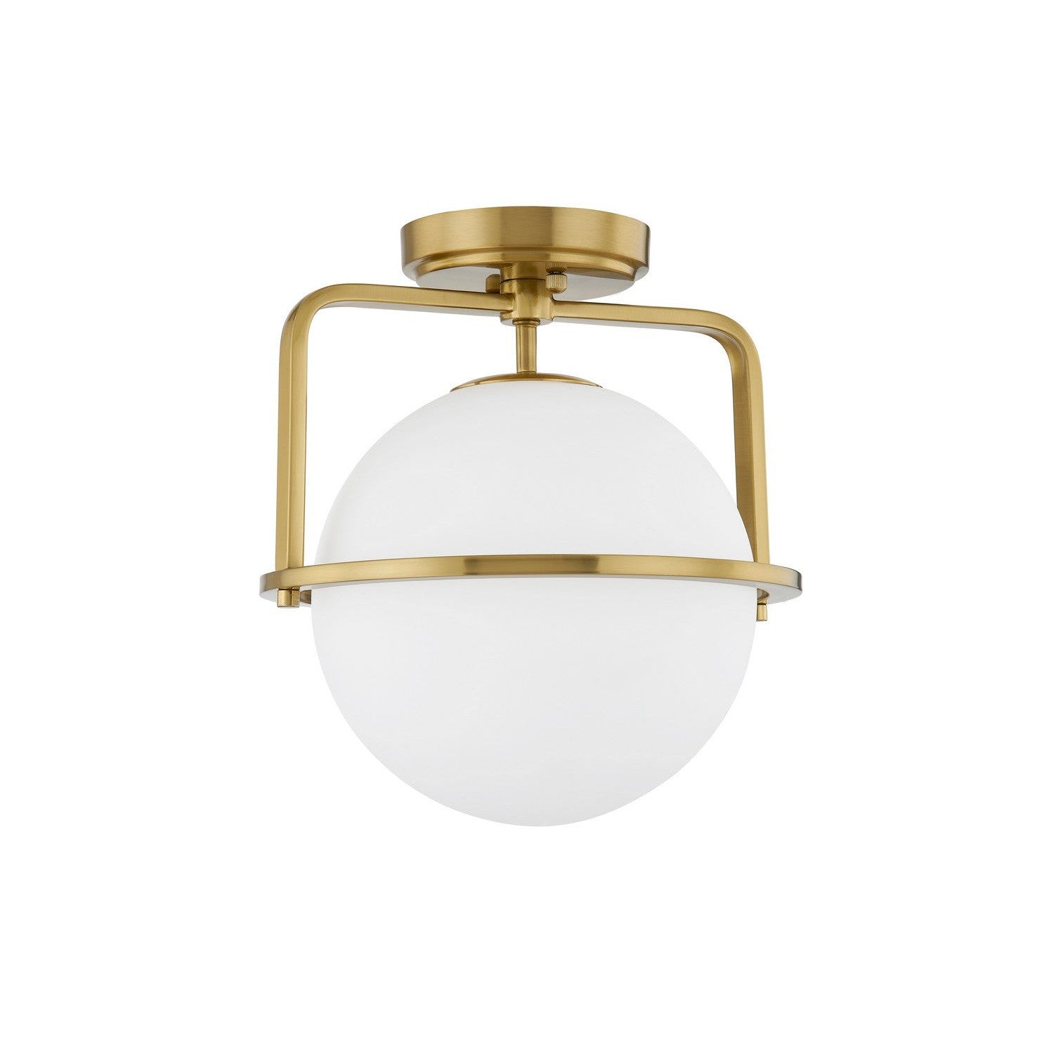 Forty West - 72587 - One Light Semi-Flush/Convertible - Gigi - Gold