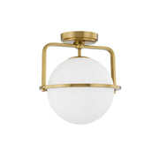 Forty West - 72587 - One Light Semi-Flush/Convertible - Gigi - Gold