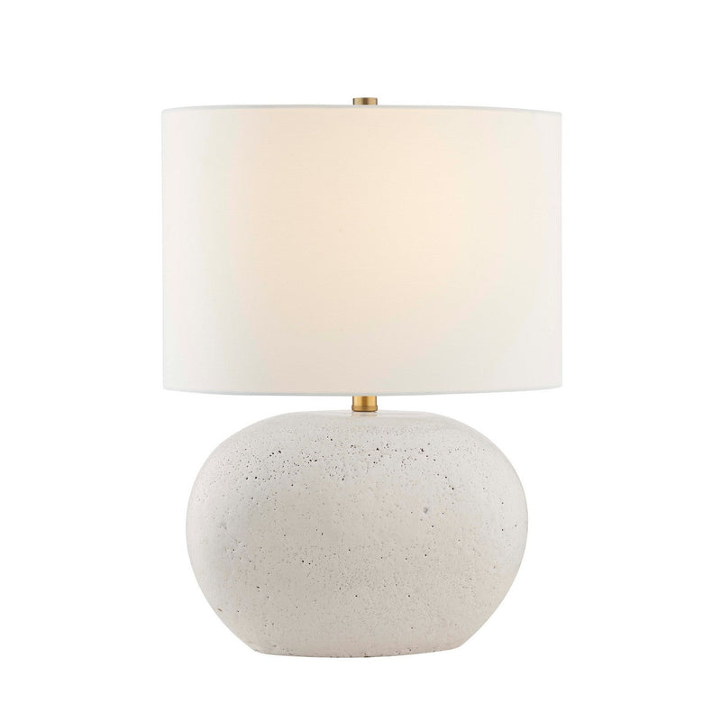 Forty West - 72593 - One Light Table Lamp - Maeve - White