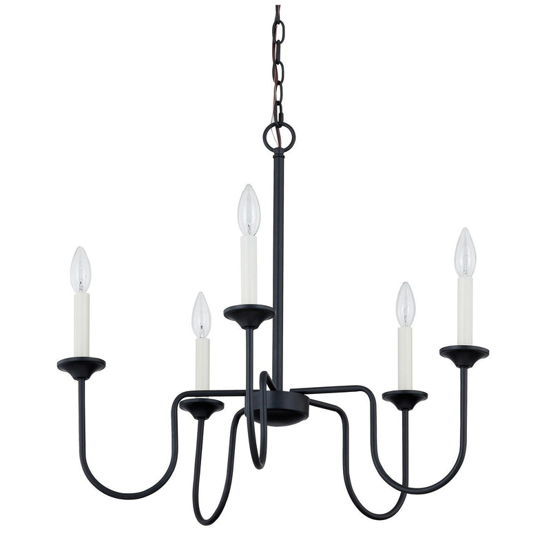 Forty West - 75000 - Five Light Chandelier - Barker