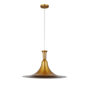 Forty West - 75004 - One Light Pendant - Olive - Gold