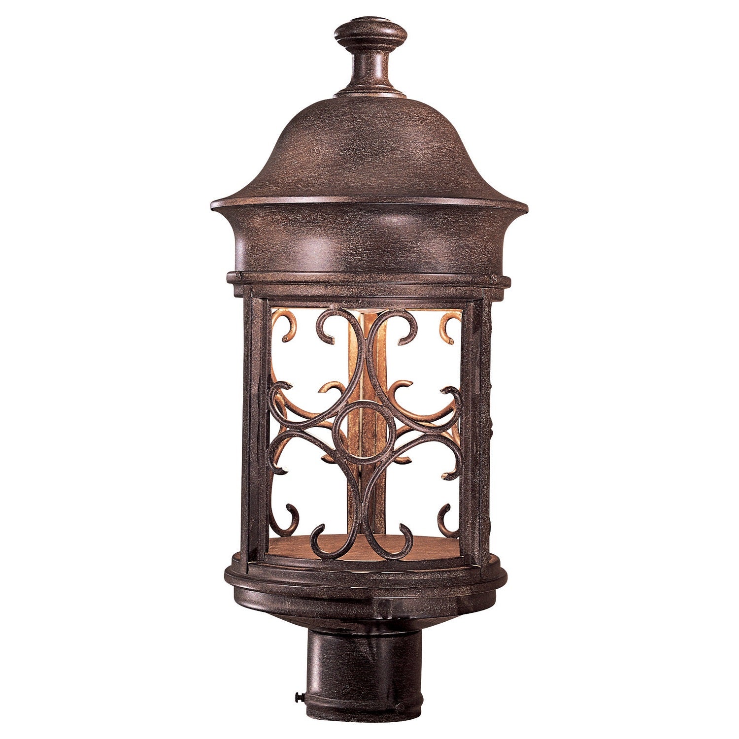 Minka-Lavery - 8286-A61 - One Light Post Mount - Sage Ridge - Vintage Rust
