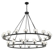 Crystorama - ARA-10269-MK - LED Chandelier - Aragon - Matte Black