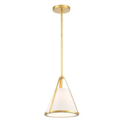 Crystorama - FUL-900-GA - One Light Pendant - Fulton - Antique Gold