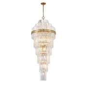 Crystorama - HAY-1419-AG - 31 Light Chandelier - Hayes - Aged Brass