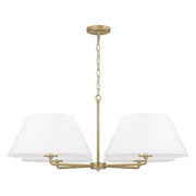 Capital Lighting - 453241MA - Four Light Chandelier - Parson - Matte Brass