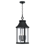 Capital Lighting - 953644BK - Four Light Outdoor Hanging Lantern - Bridger - Black