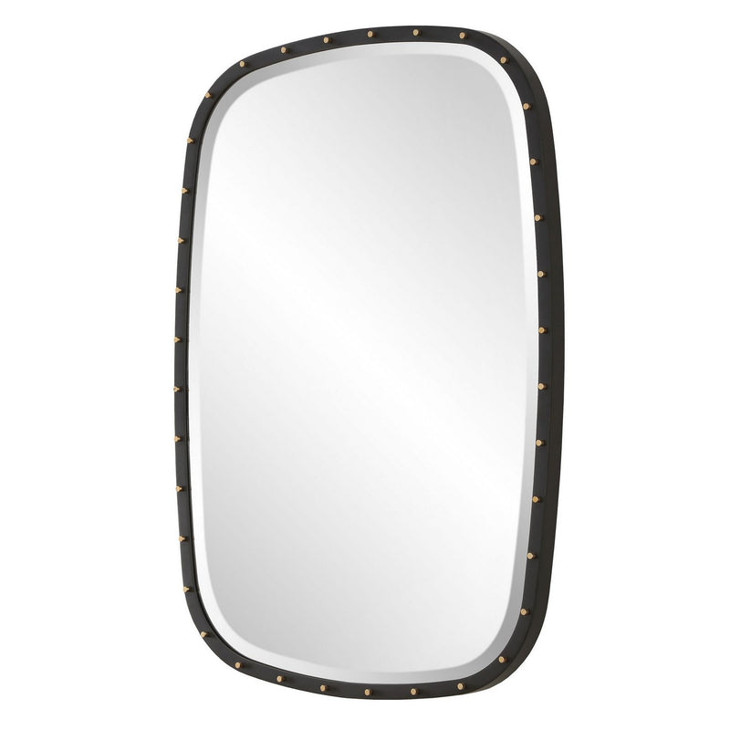 Uttermost - 09967 - Mirror - Benedo - Matte Black Iron
