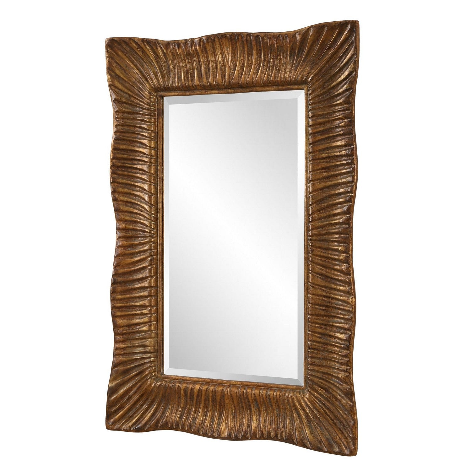 Uttermost - 09971 - Mirror - Emerson - Antiqued Gold Leaf