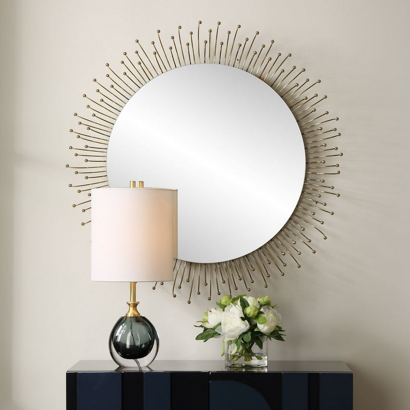 Uttermost - 09985 - Mirror - Aga - Plated Gold