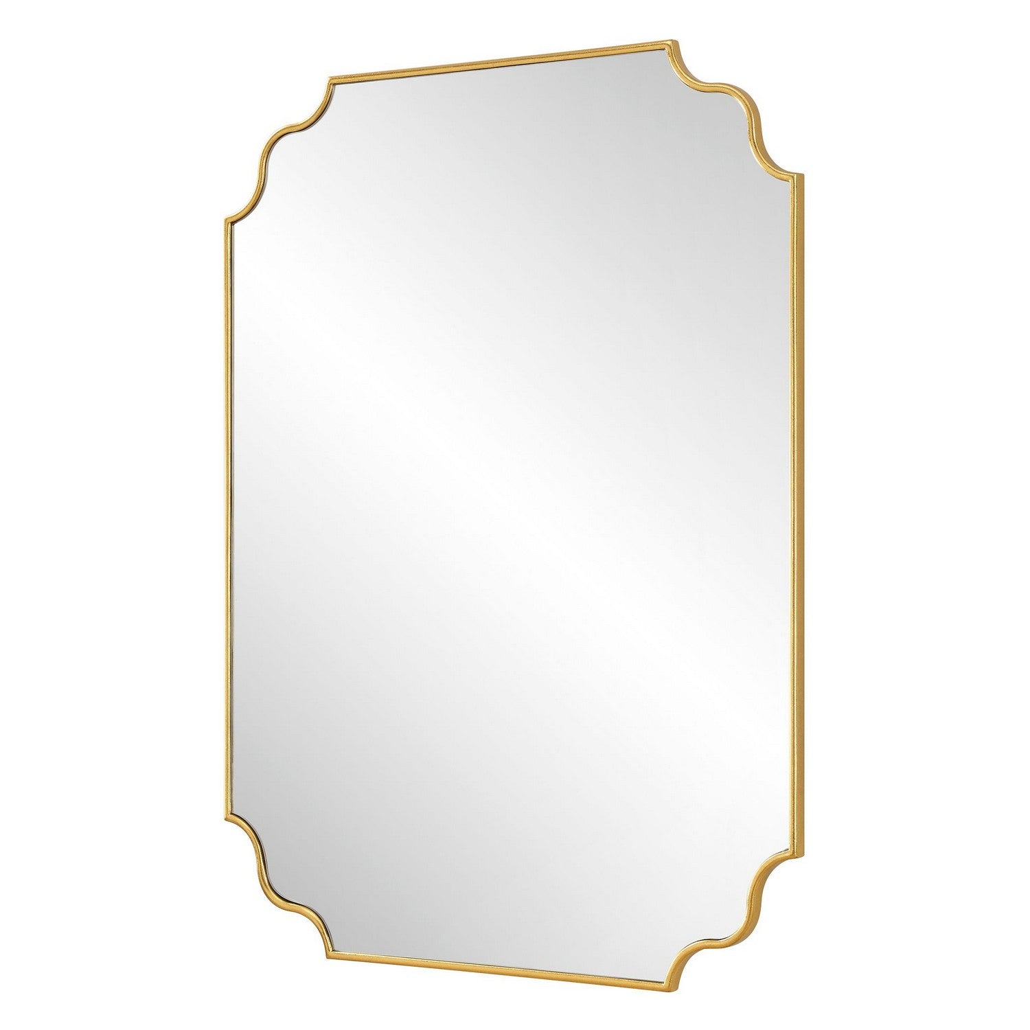 Uttermost - 09987 - Mirror - Lennyn - Antiqued Gold Leaf