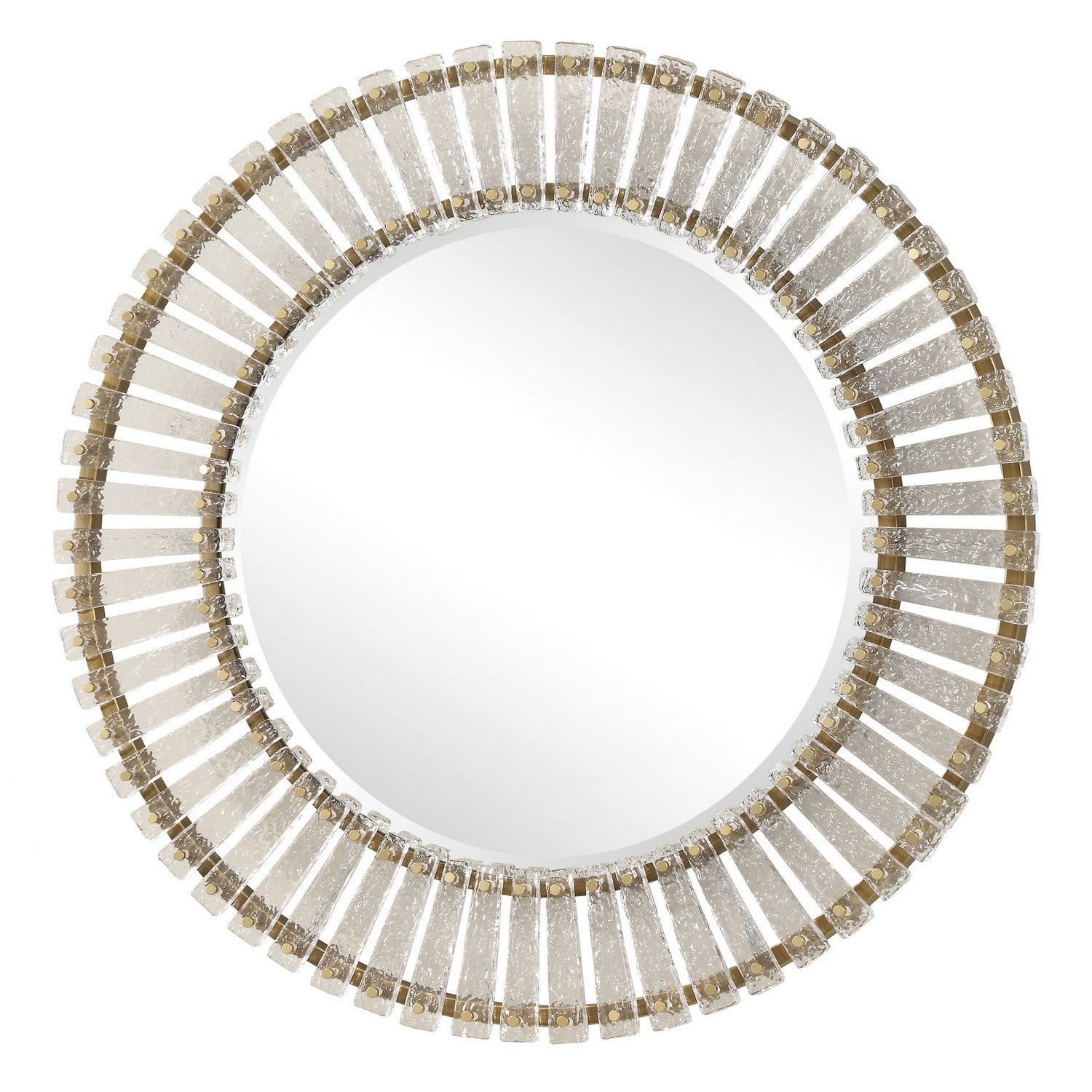 Uttermost - 09997 - Mirror - Denali - Brushed Gold Iron