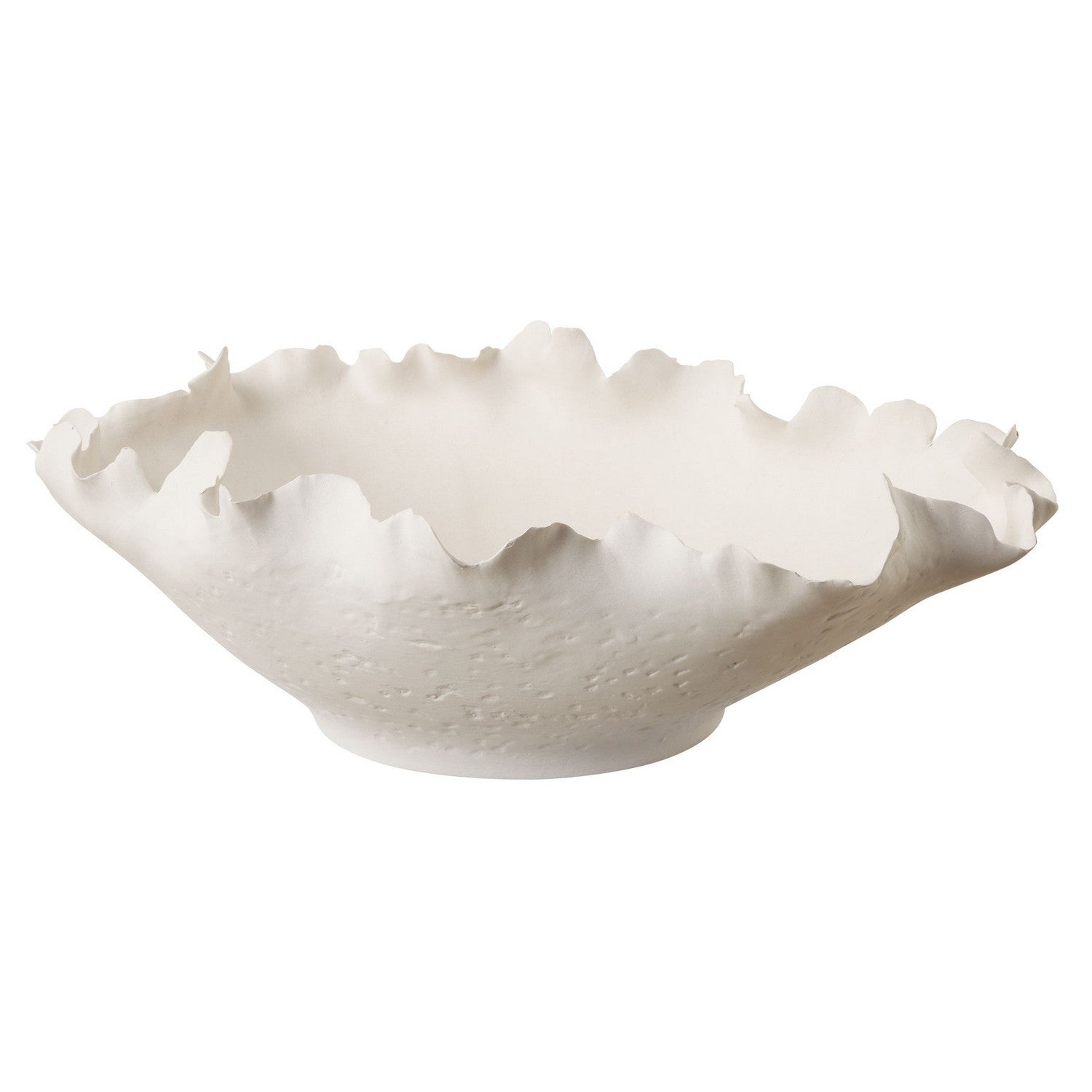 Uttermost - 18154 - Bowl - Blossom - Matte Off-white