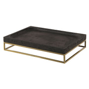 Uttermost - 18161 - Tray - Shadowstone - Antiqued Brass