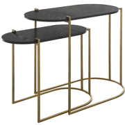 Uttermost - 22882 - Nesting Tables, Set/2 - Aztec - Antique Brass