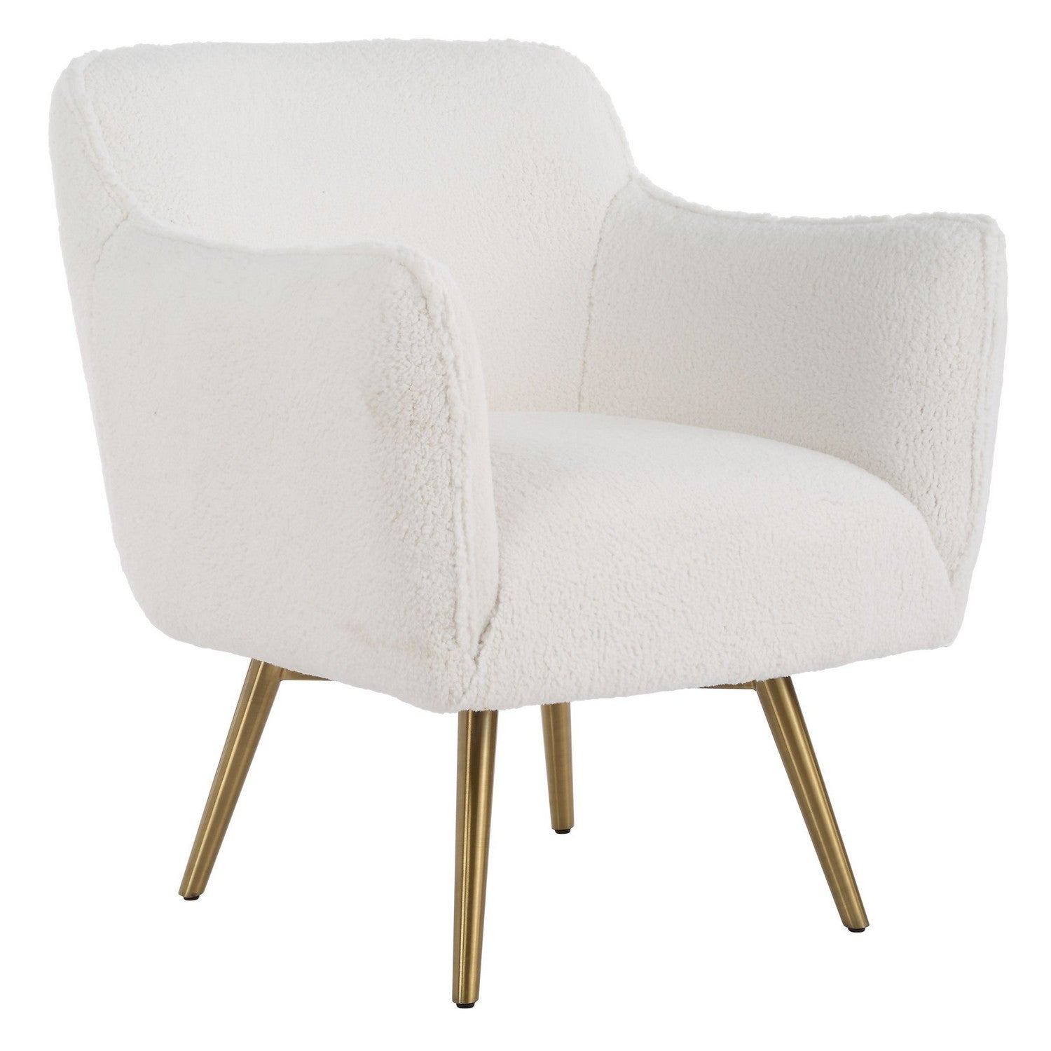 Uttermost - 23805 - Swivel Chair - Oasis - Brushed Brass