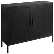 Uttermost - 22891 - Cabinet - Front Range - Dark Ebony Oak