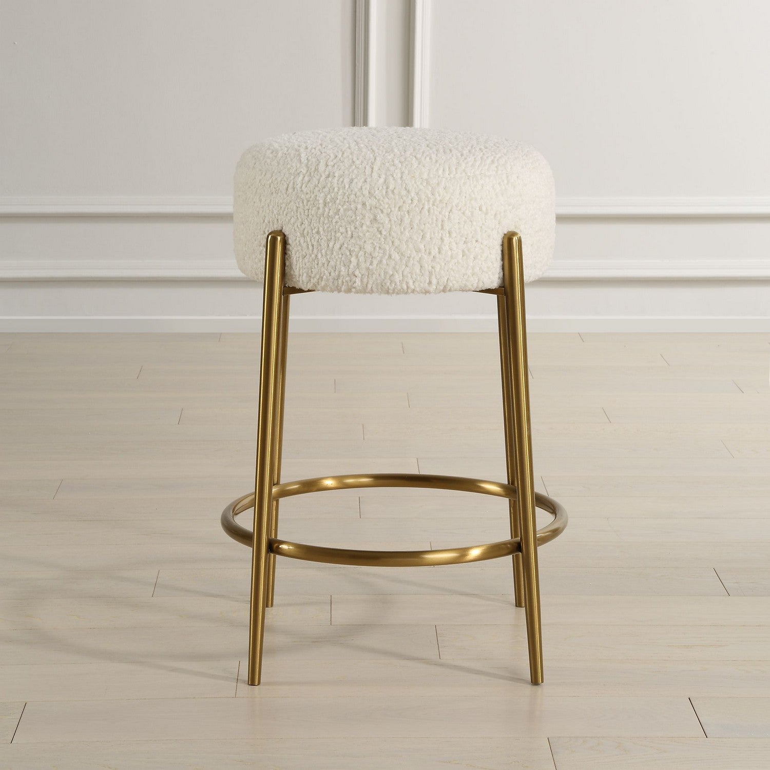 Uttermost - 23810 - Counter Stool - Arles - Brushed Brass