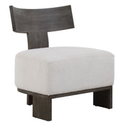 Uttermost - 23833 - Accent Chair - Finlay - Dark Walnut