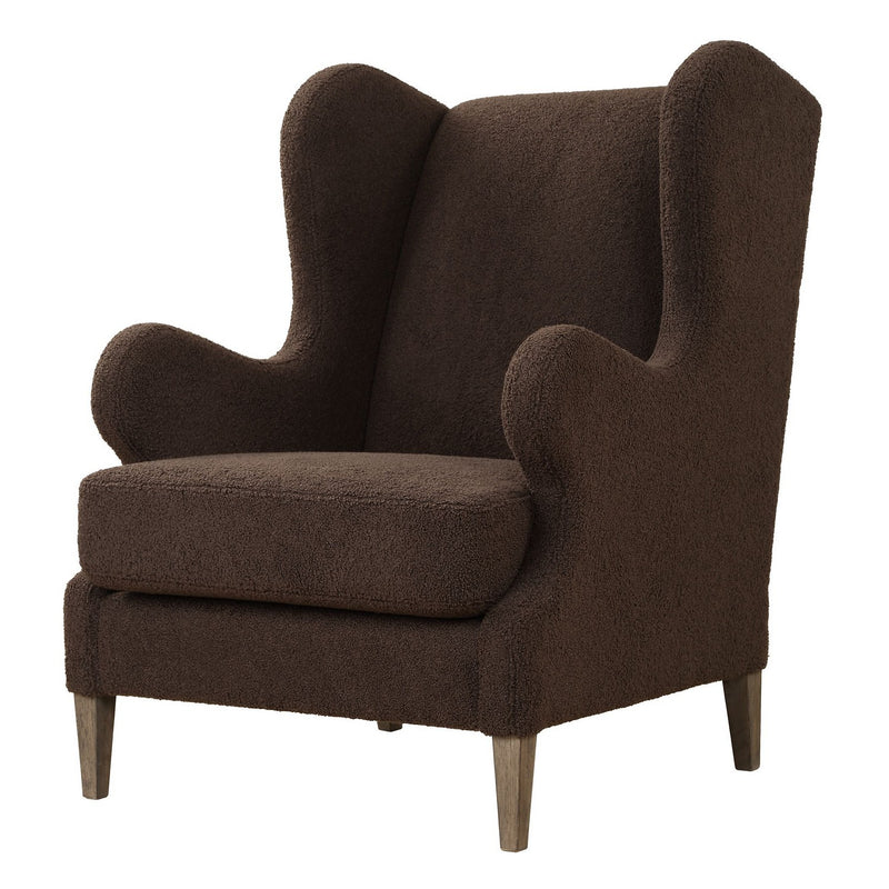 Uttermost - 23839 - Accent Chair - Serpentine - Weathered Light Walnut