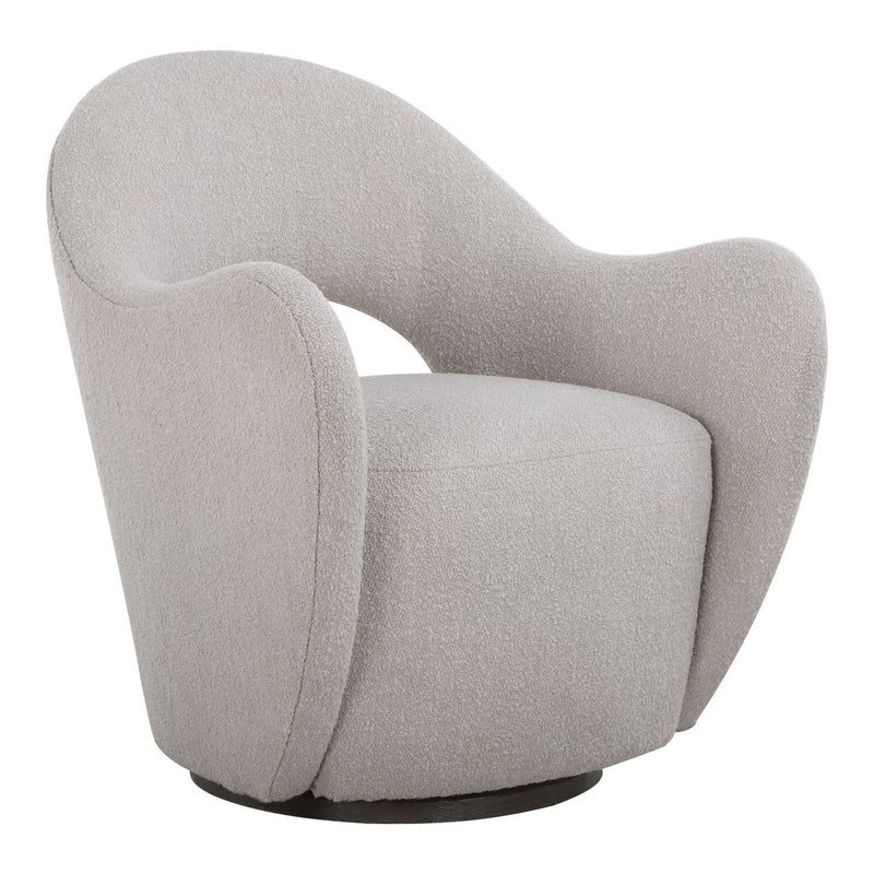 Uttermost - 23840 - Swivel Chair - Wander - Dark Walnut