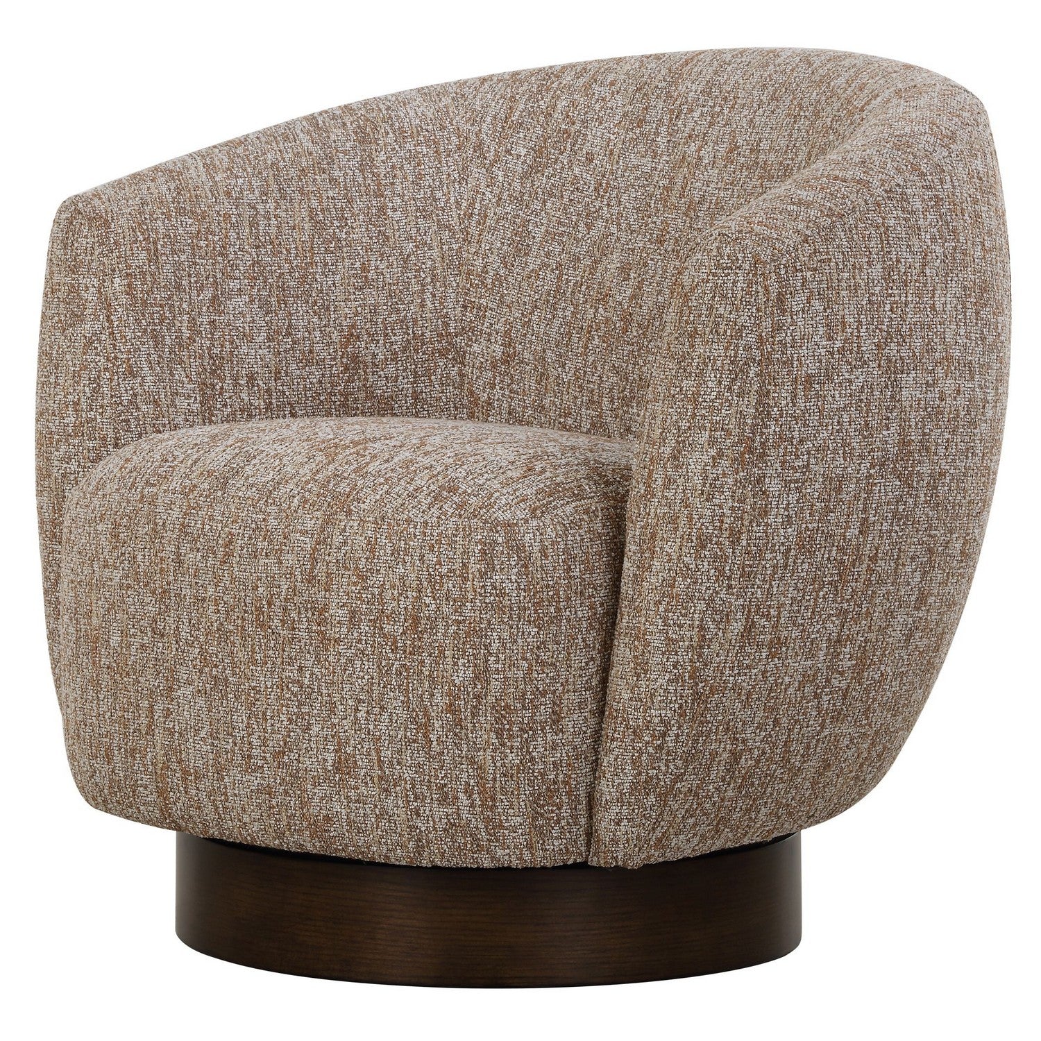Uttermost - 23842 - Swivel Chair - Dunes - Dark Walnut