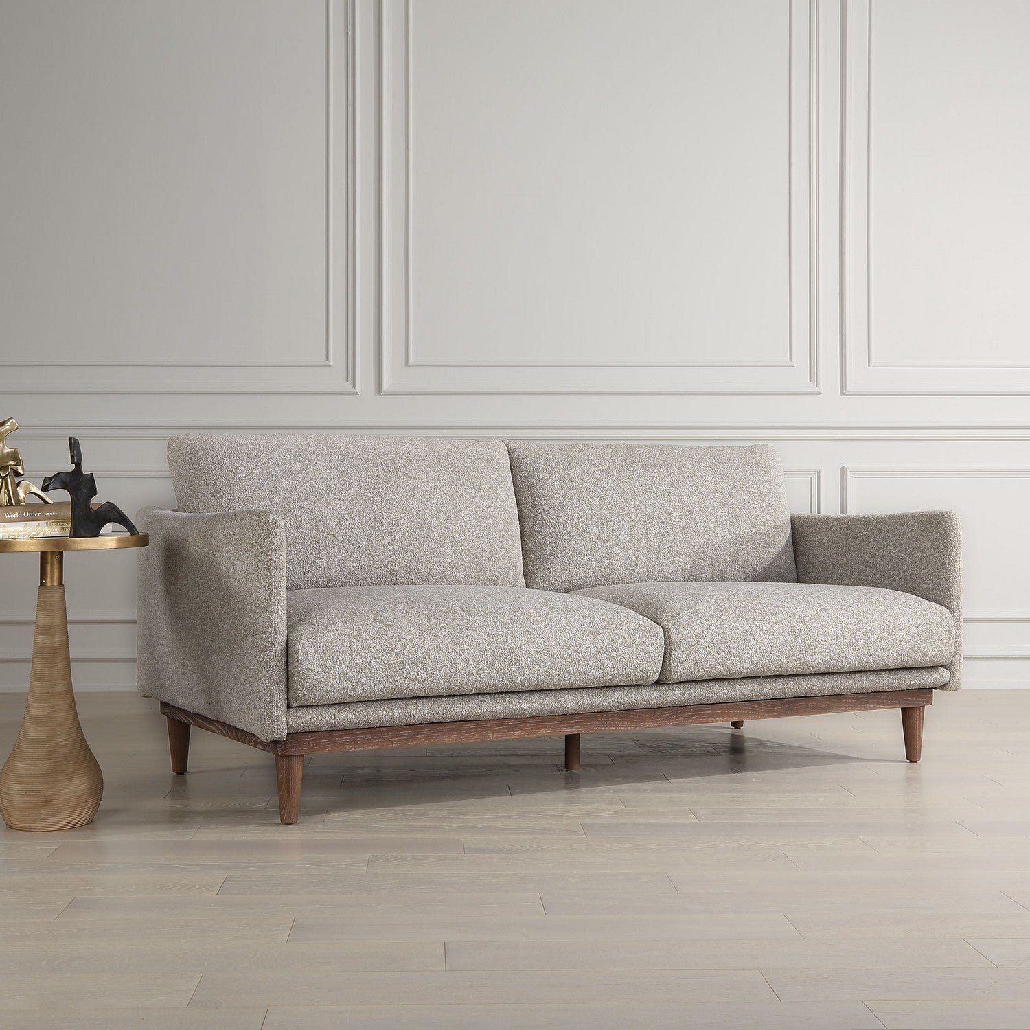 Uttermost - 23845 - Sofa - Freefall - Solid Oak