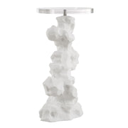 Uttermost - 24253 - Drink Table - Remnant - White Stone
