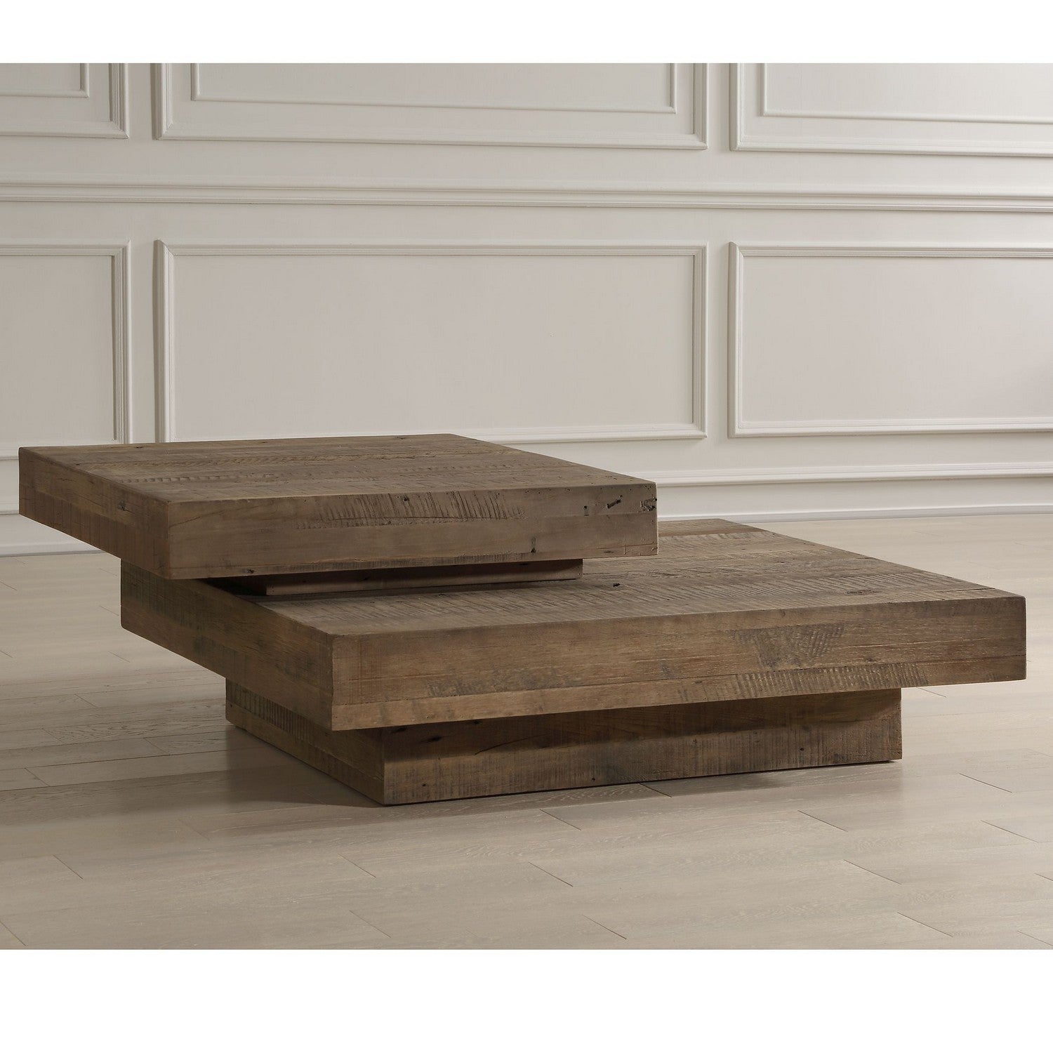 Uttermost - 24400 - Coffee Table - Rustic Planes - Solid Wood