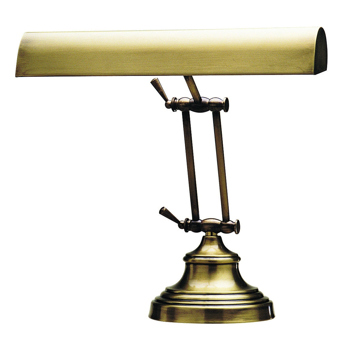 House of Troy - AP14-41-71 - Two Light Piano/Desk Lamp - Advent - Antique Brass
