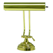 House of Troy - AP10-21-61 - One Light Piano/Desk Lamp - Advent - Polished Brass