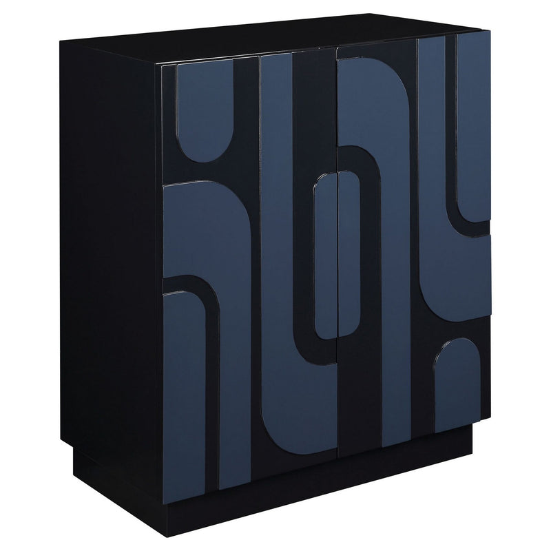 Uttermost - 24473 - Cabinet - Valeria - Glossy Cobalt Blue