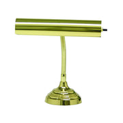 House of Troy - AP10-20-61 - One Light Piano/Desk Lamp - Advent - Polished Brass
