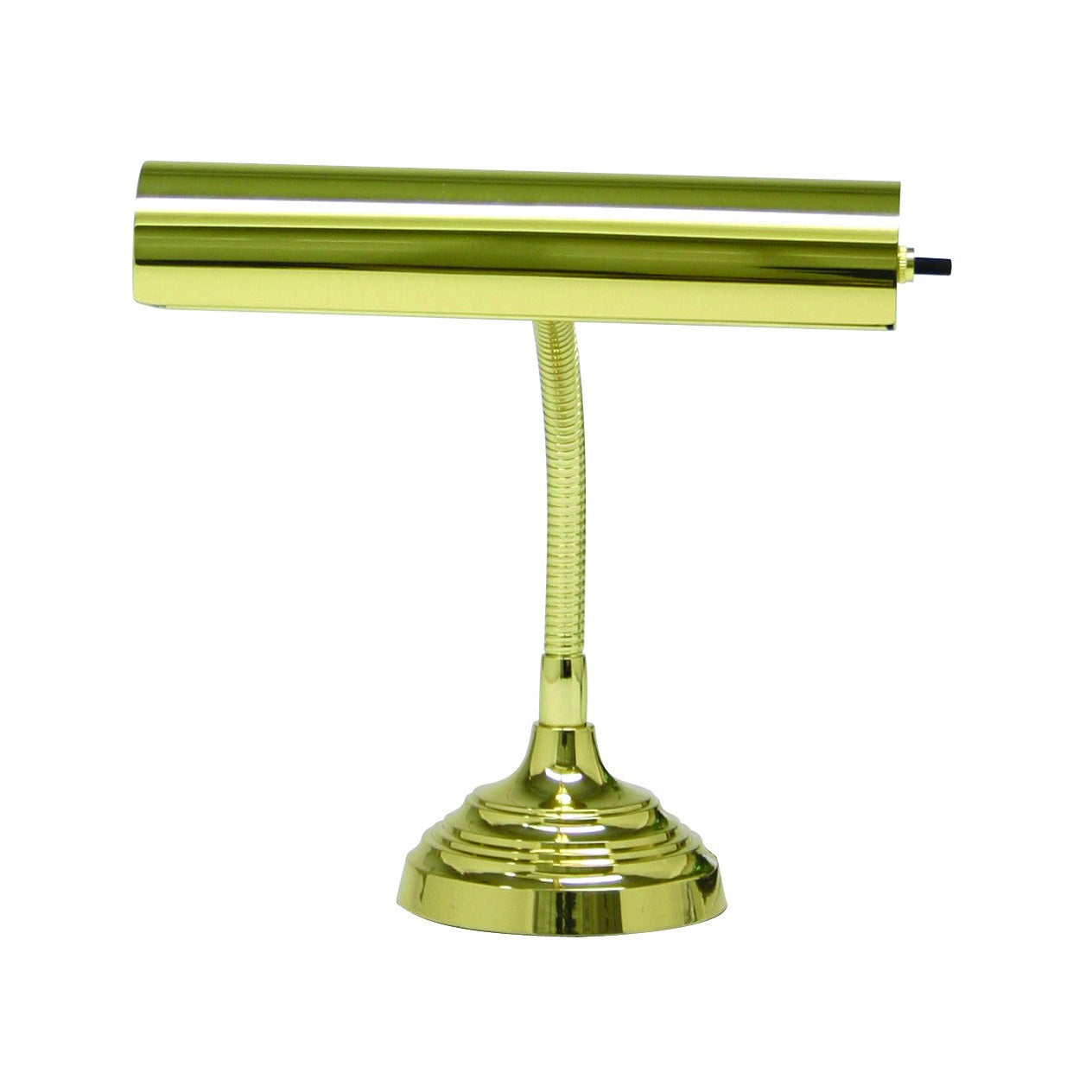 House of Troy - AP10-20-61 - One Light Piano/Desk Lamp - Advent - Polished Brass