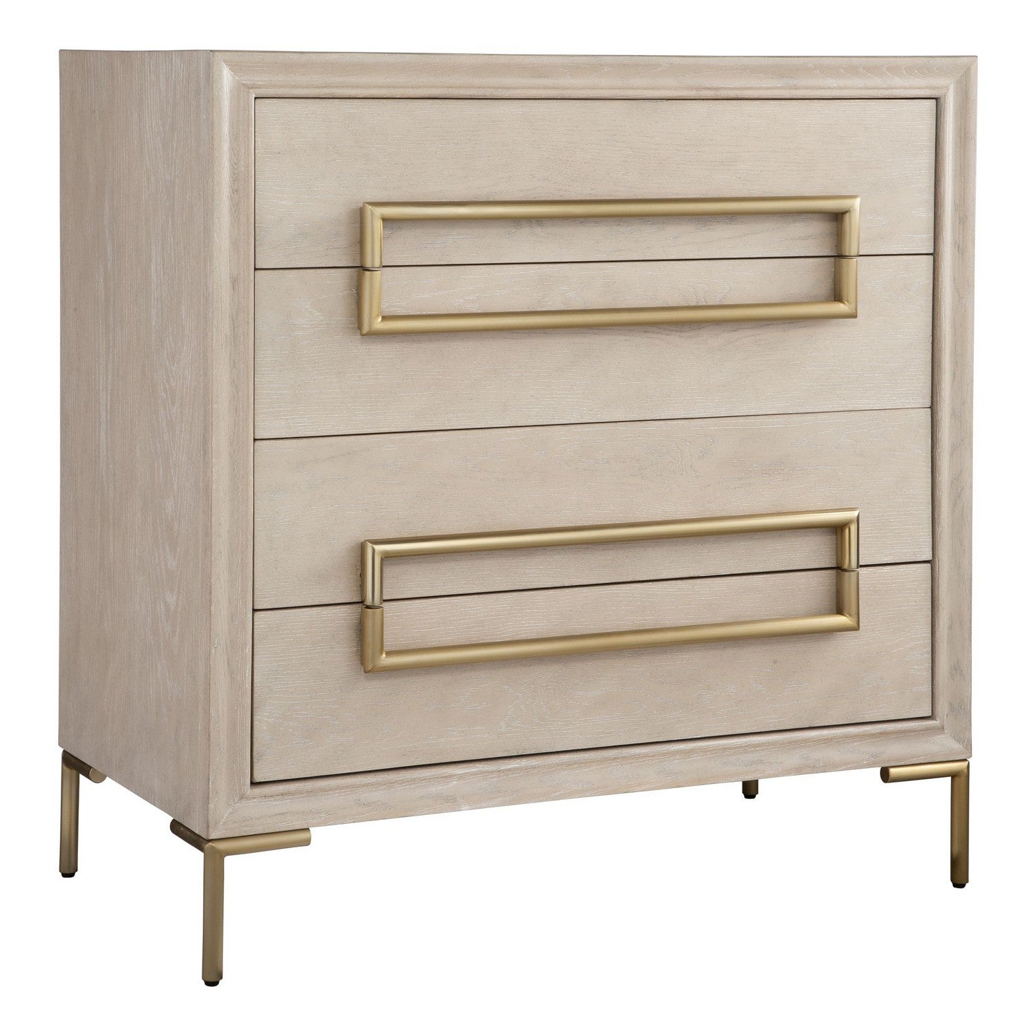 Uttermost - 24770 - Accent Chest - Alessia - Brushed Brass