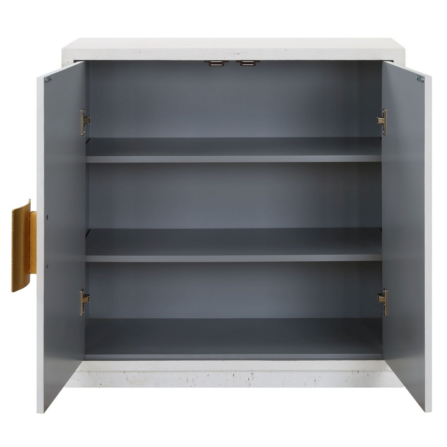 Uttermost - 24825 - Cabinet - Emma - Antique Gold Iron