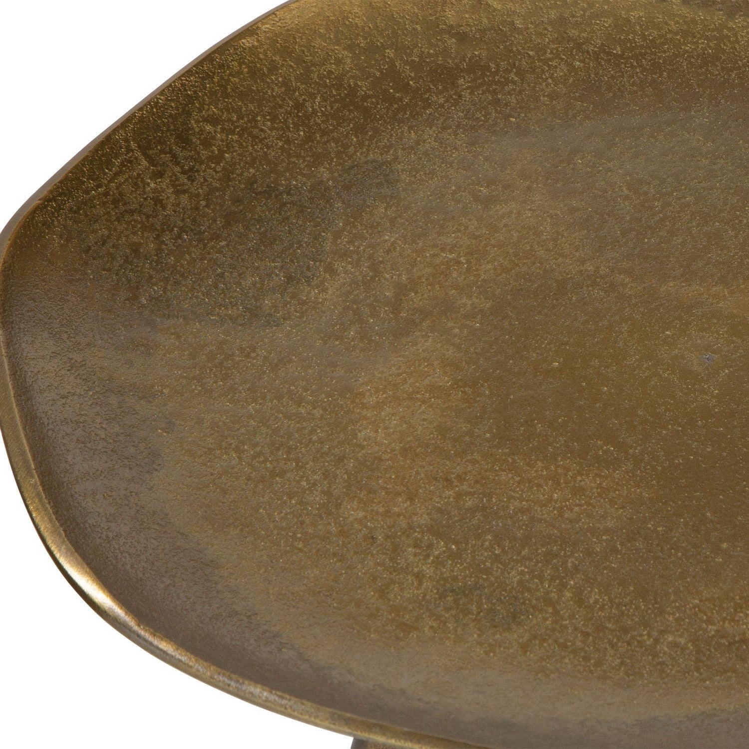 Uttermost - 24938 - Accent Table - Lily Pad - Antique Brass