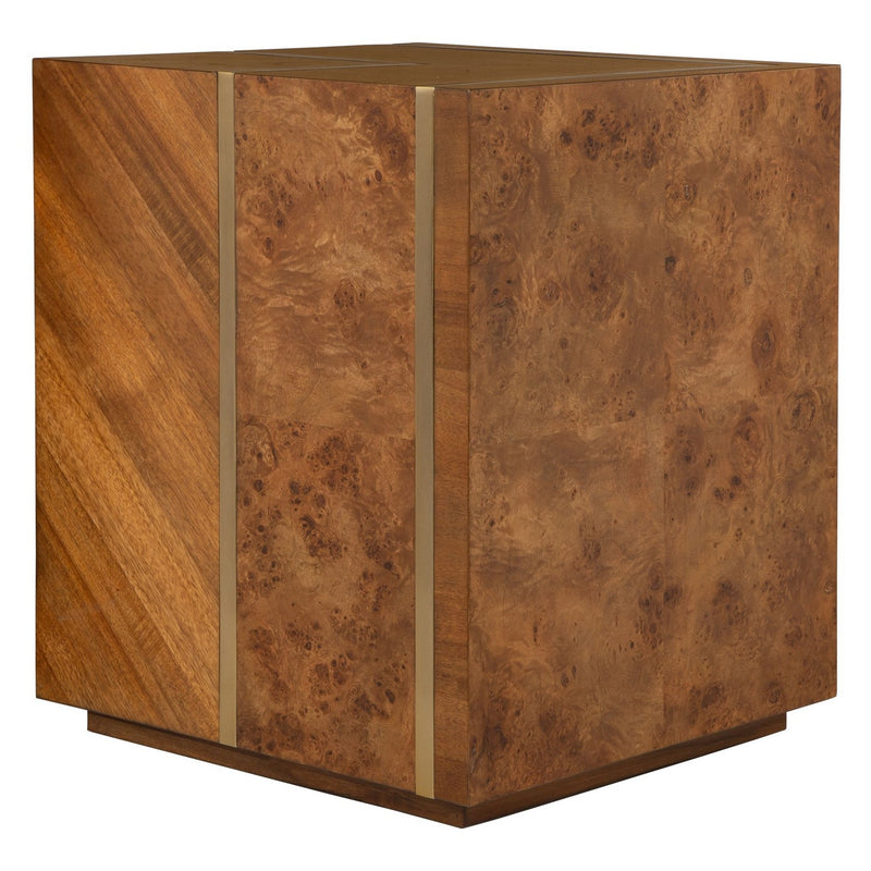 Uttermost - 25298 - Side Table - Seven Wonders - Maple Burl, Acacia, And Alder Each Wood