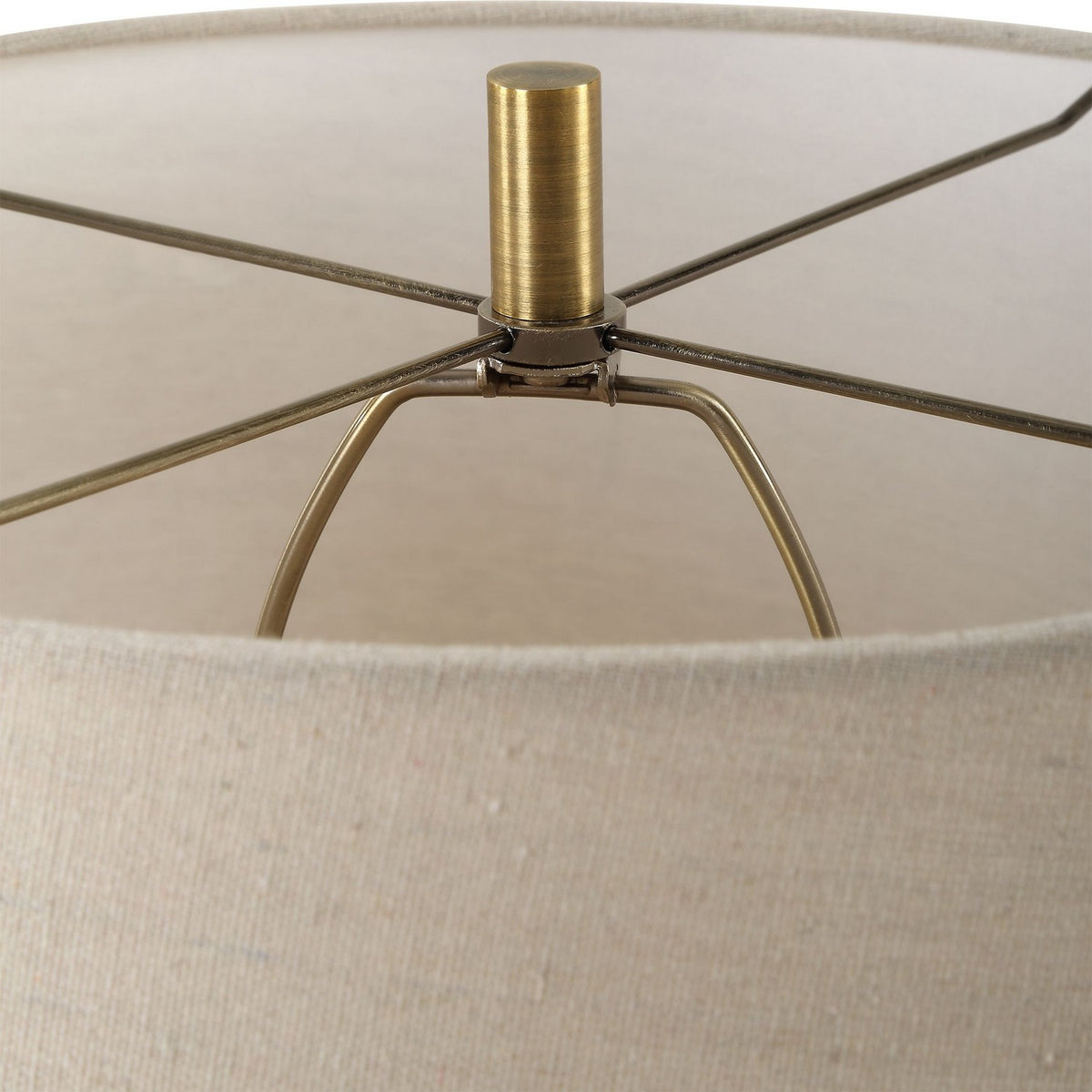 Uttermost - 30346-1 - One Light Table Lamp - Urbino - Brushed Antique Brass