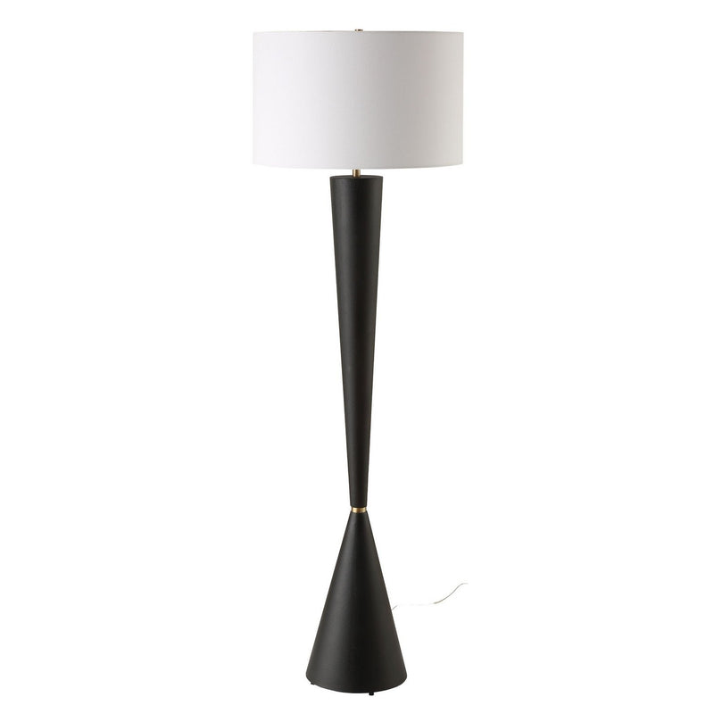 Uttermost - 30351 - One Light Floor Lamp - Layla - Antique Brass
